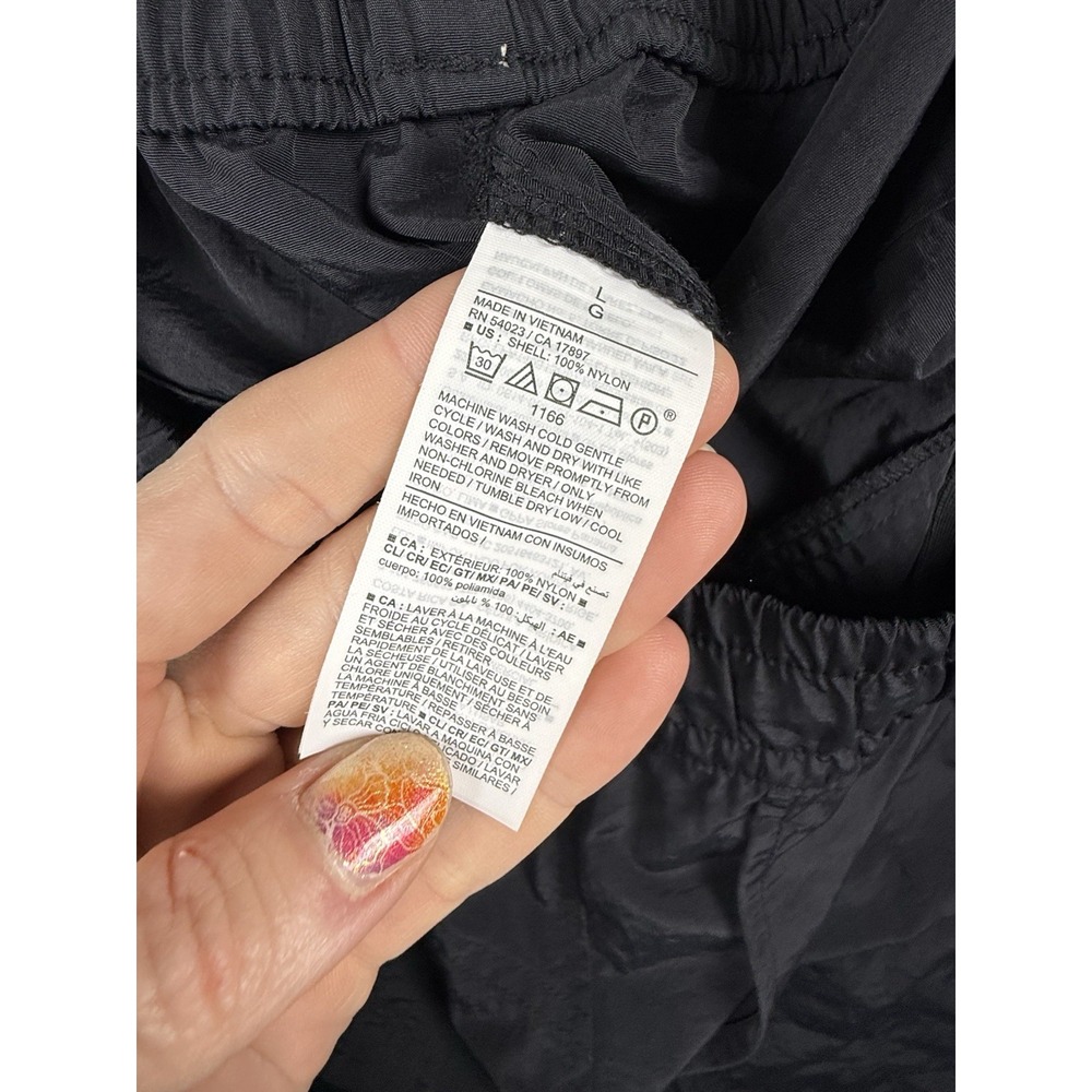 Old Navy Quick Dry Pants Women‎ L Black High Rise Cargo Joggers Balloon Nylon - Picture 10 of 13